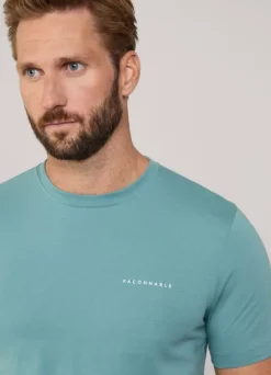 regular fit palm tree t-shirt