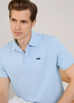 regular fit pima polo