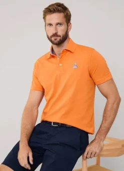 regular fit pima polo