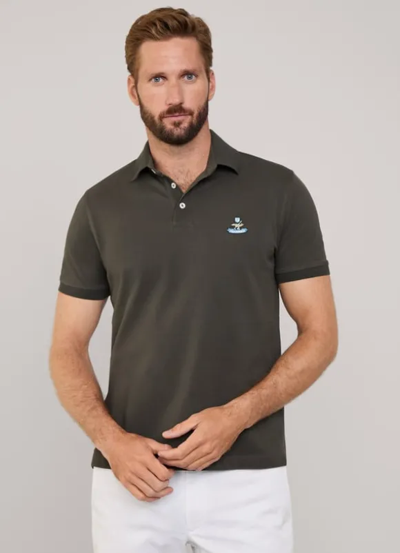 regular fit pima polo