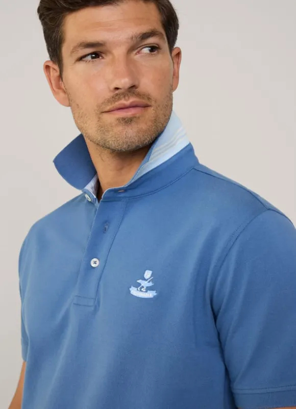 regular fit pima polo