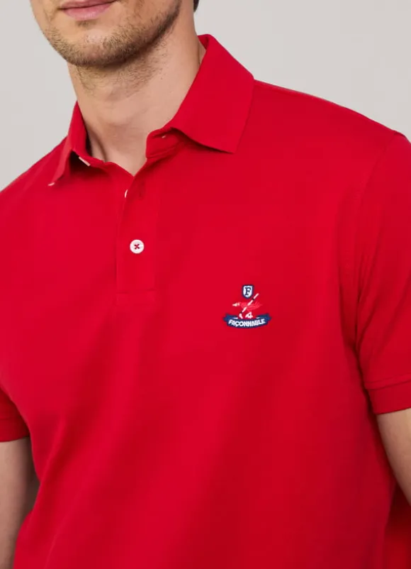regular fit pima polo