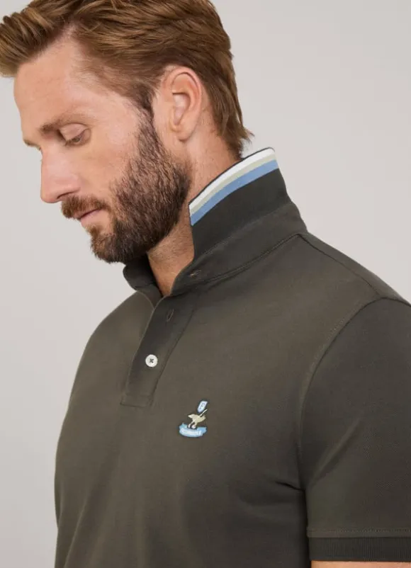 regular fit pima polo