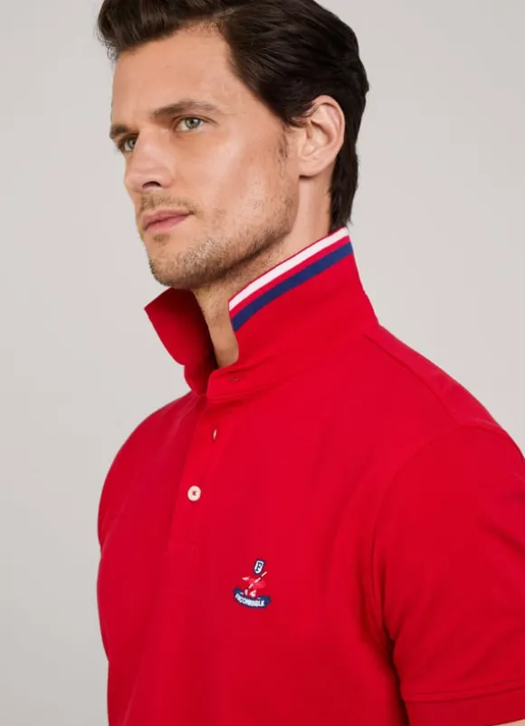 regular fit pima polo