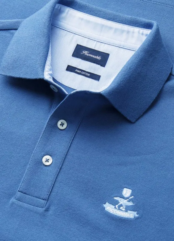 regular fit pima polo