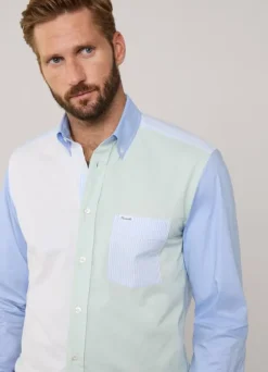 regular fit pinpoint shirt