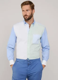 regular fit pinpoint shirt
