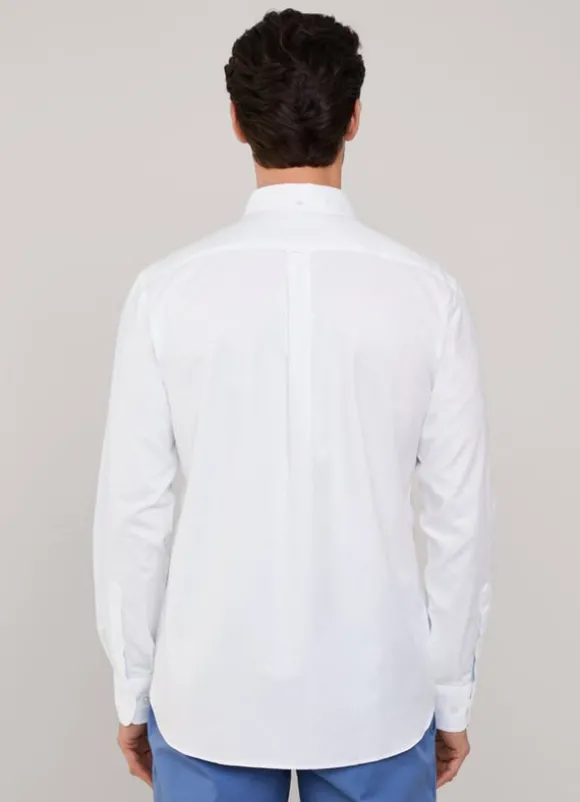 regular fit pinpoint shirt