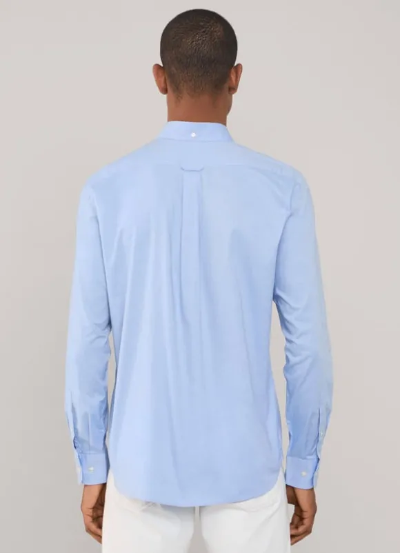regular fit pinpoint shirt