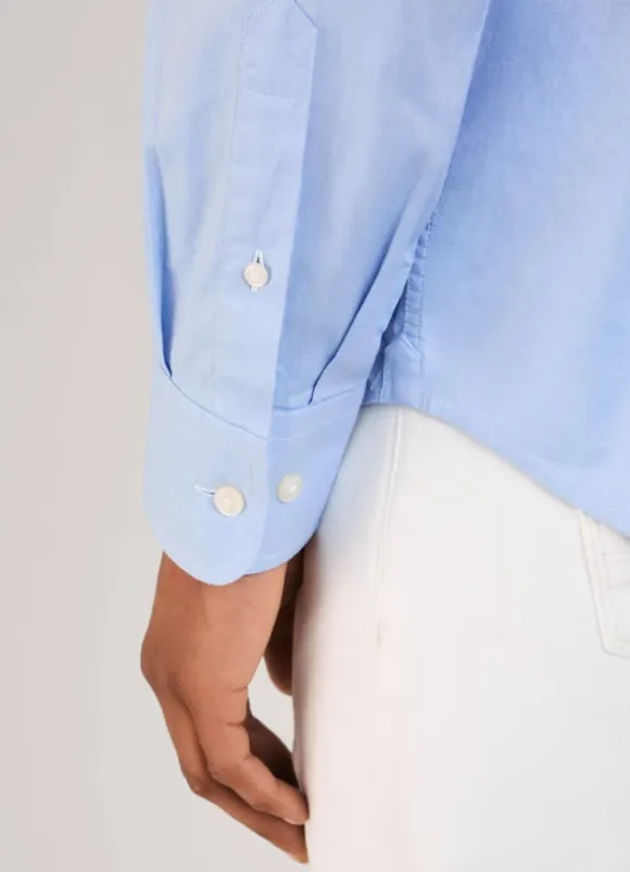 regular fit pinpoint shirt