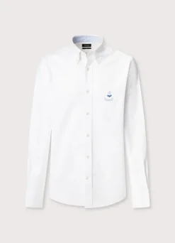 regular fit pinpoint shirt