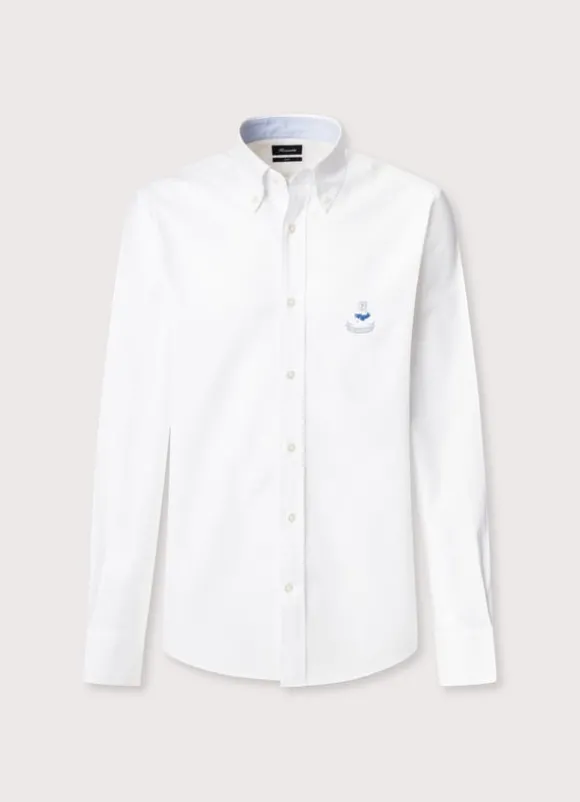 regular fit pinpoint shirt