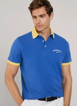 regular fit pique polo