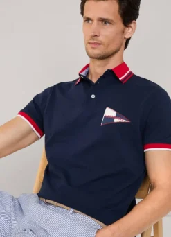 regular fit pique polo
