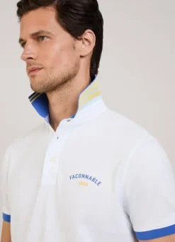regular fit pique polo