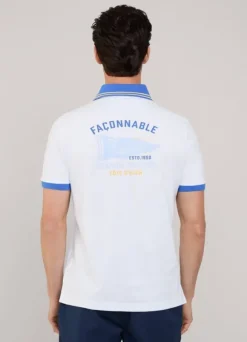 regular fit pique polo