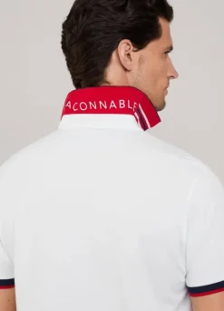 regular fit pique polo