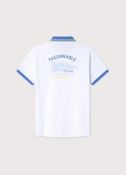 regular fit pique polo