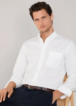 regular fit poplin shirt