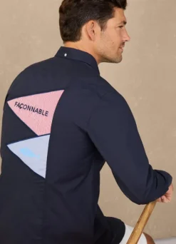 regular fit poplin shirt