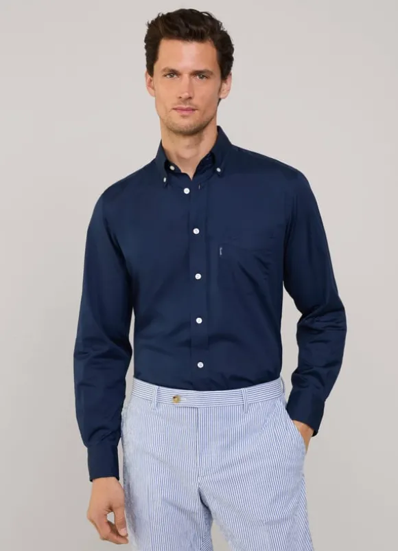 regular fit poplin shirt