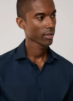 regular fit poplin shirt