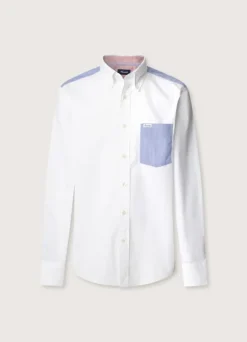 regular fit poplin shirt