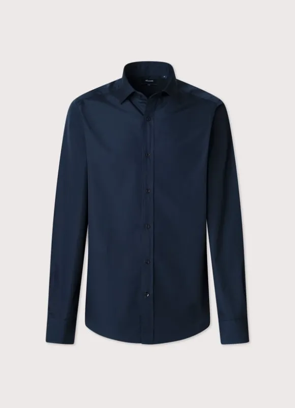 regular fit poplin shirt