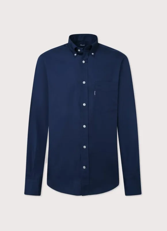 regular fit poplin shirt