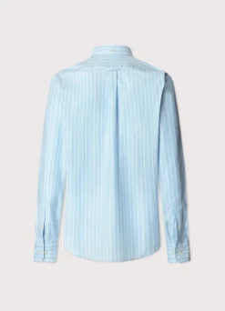 regular fit regimental striped oxford shirt