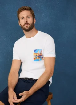 regular fit saint tropez t-shirt