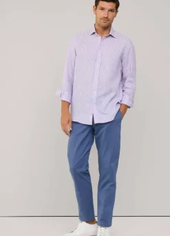 regular fit stretch chinos