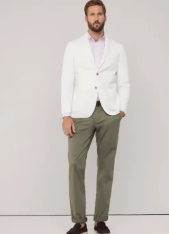 regular fit stretch chinos