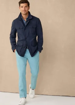 regular fit stretch chinos
