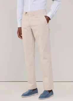 regular fit stretch chinos