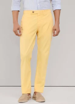 regular fit stretch chinos