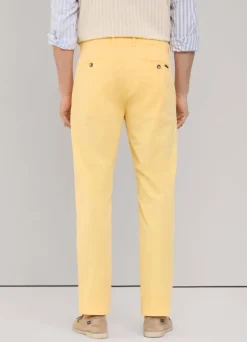 regular fit stretch chinos