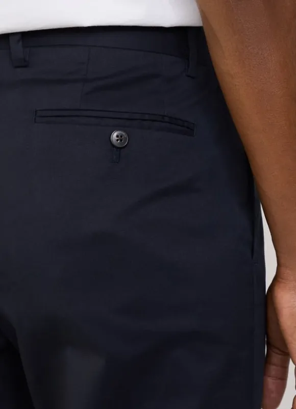 regular fit stretch chinos