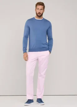 regular fit stretch chinos