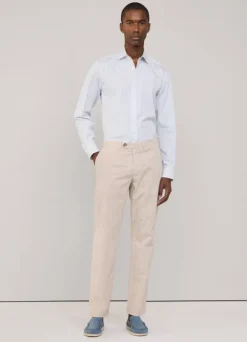 regular fit stretch chinos