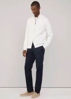 regular fit stretch chinos