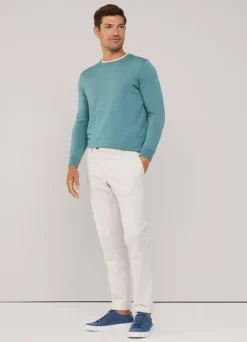 regular fit stretch chinos