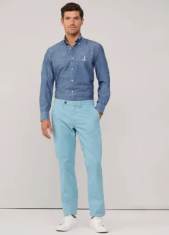 regular fit stretch chinos