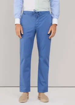 regular fit stretch trousers