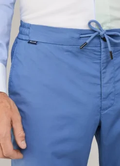 regular fit stretch trousers