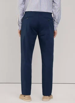 regular fit stretch trousers