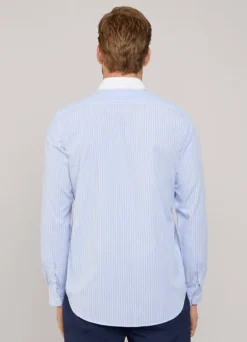 regular fit striped fil-a-fil shirt