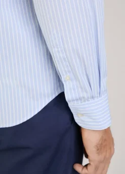 regular fit striped fil-a-fil shirt