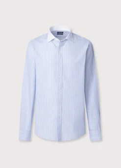 regular fit striped fil-a-fil shirt