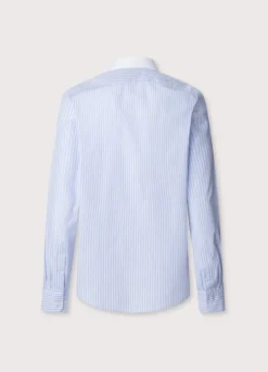 regular fit striped fil-a-fil shirt